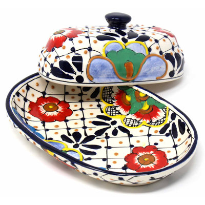 Ensemble de 2 assiettes à beurre Camargue