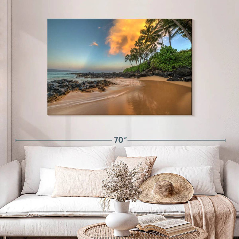 Senne Secret Cove Sunrise, H 32 po x l 48 po