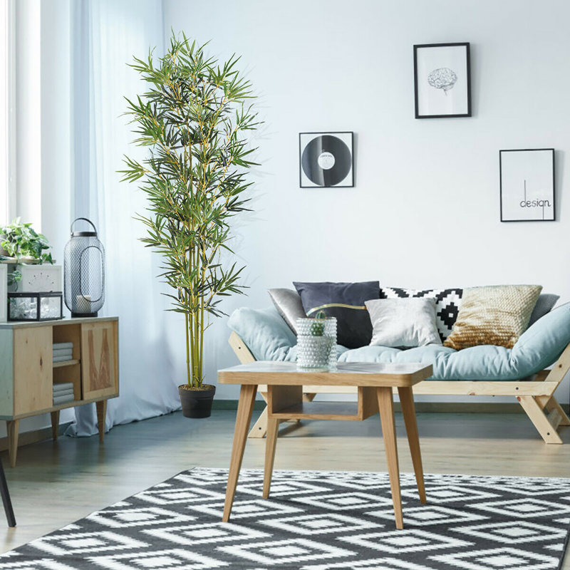 Faux bambou en pot