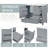 36-Inch Freestanding Bathroom Vanity with Ceramic Sink-2143294599-2143294587