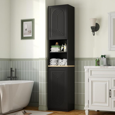 Grande armoire de rangement 67 po avec 2 portes