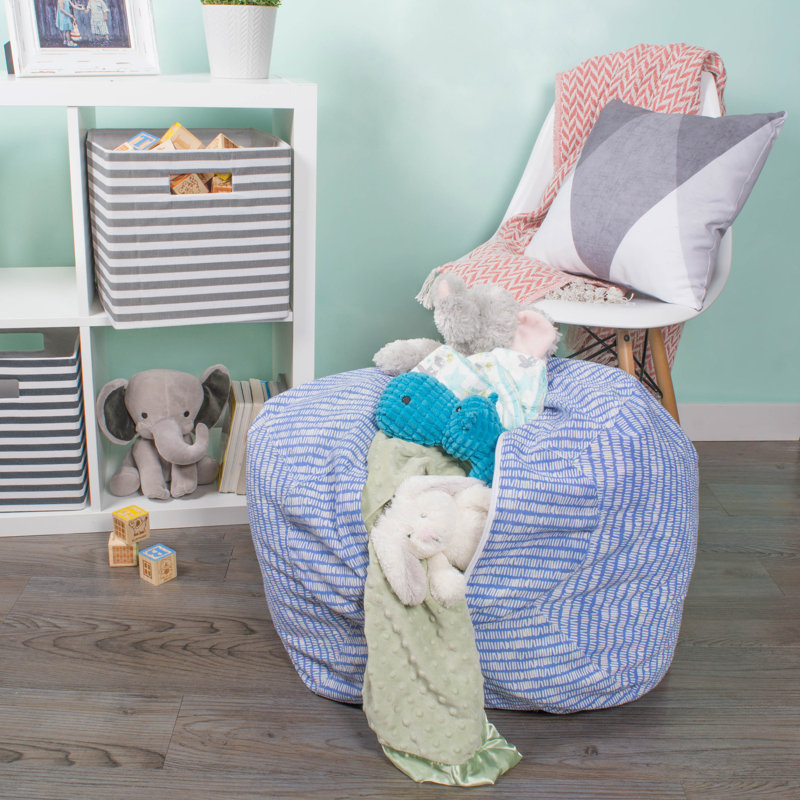 Housse pour fauteuil à billes, Bleu vif