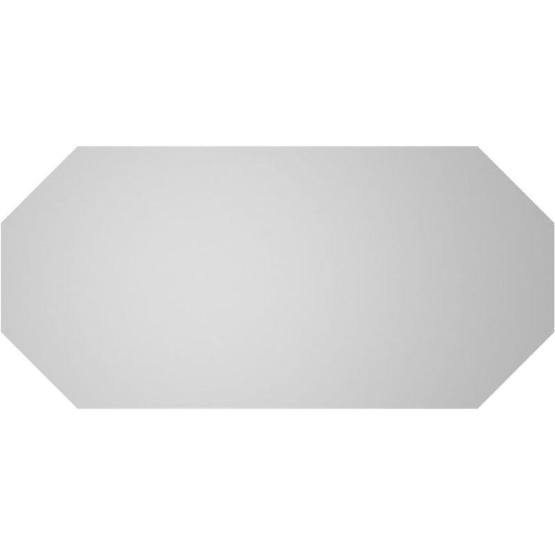Évent horizontal gondole allongé en surface octogonal Signature, H 18 po x l 38 po x P 1,5 po