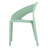 Single - Side Chairs In Haze Polypropylene   Of 4  For Dining And Living, , Easy To Wipe, Ergonomic Seating Chair Garden Terrace, , Comfortable Seat, Stackable Storage