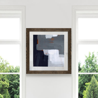 Concrete Wall II, reproduction d’art sur papier encadrée