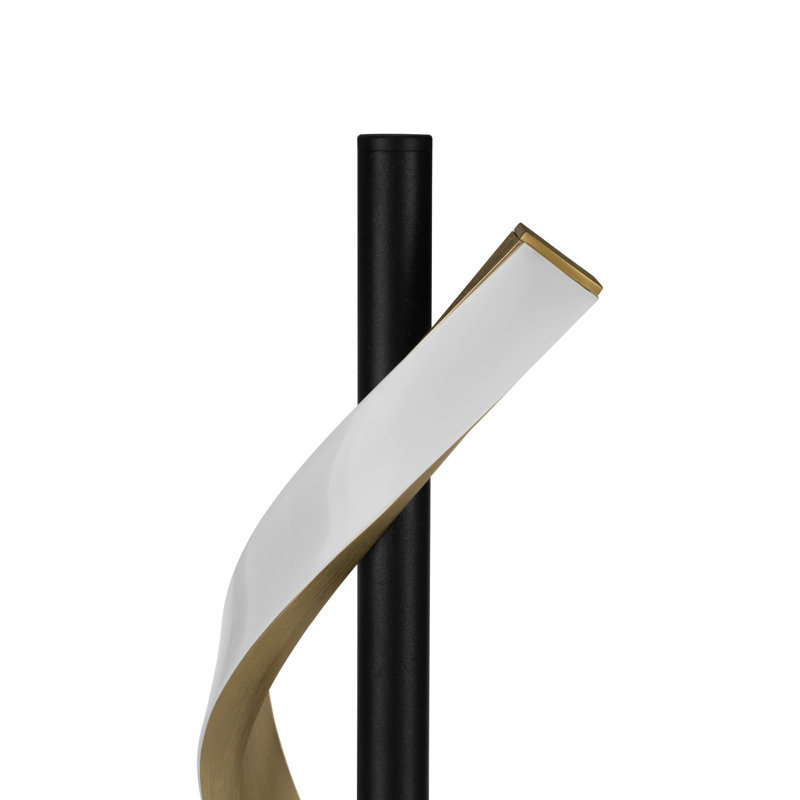 Conaprato Black Modern Table Lamp