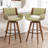 Modern Faux Leather Upholstered Swivel Stools-1305084205-1305084211