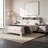 Wilder Modern 64.5" W Queen Platform Bed with Bookcase Headboard-453270968