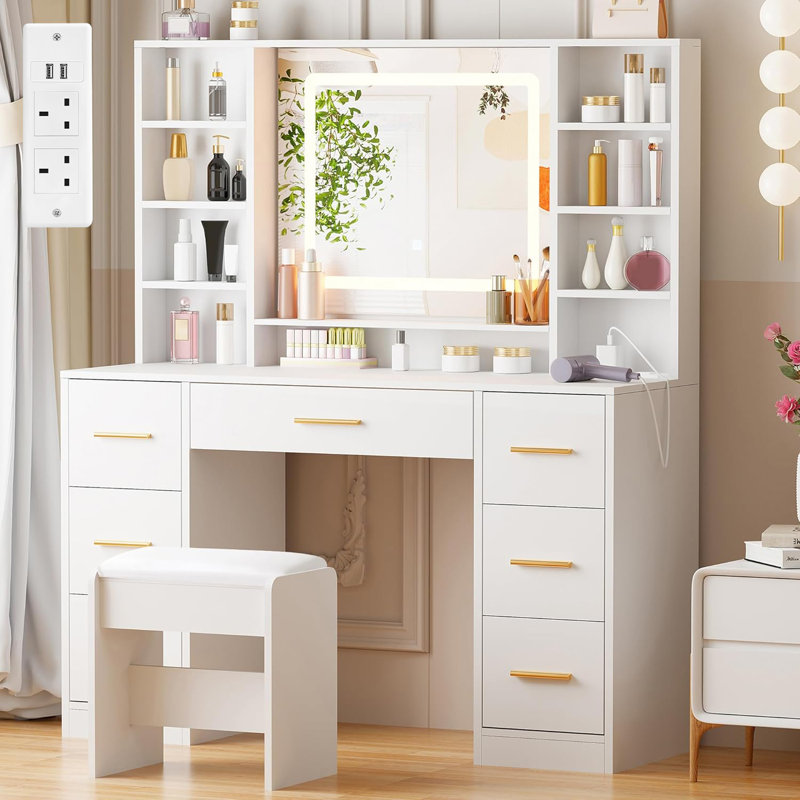 Dressing Table with Mirror