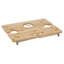 Analilia Solid Wood Tabletop Wine Bottle Rack