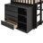 Low Bunk Bed with Storage Drawers and Shelves-738398857-738398858