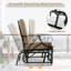 Ameshia Metal Outdoor Lounge Chair