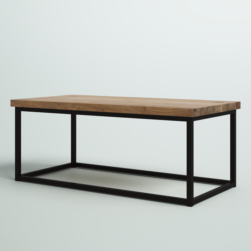 Melissa Solid Wood Top Coffee Table