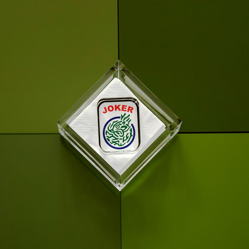 Porte-serviette plat en acrylique