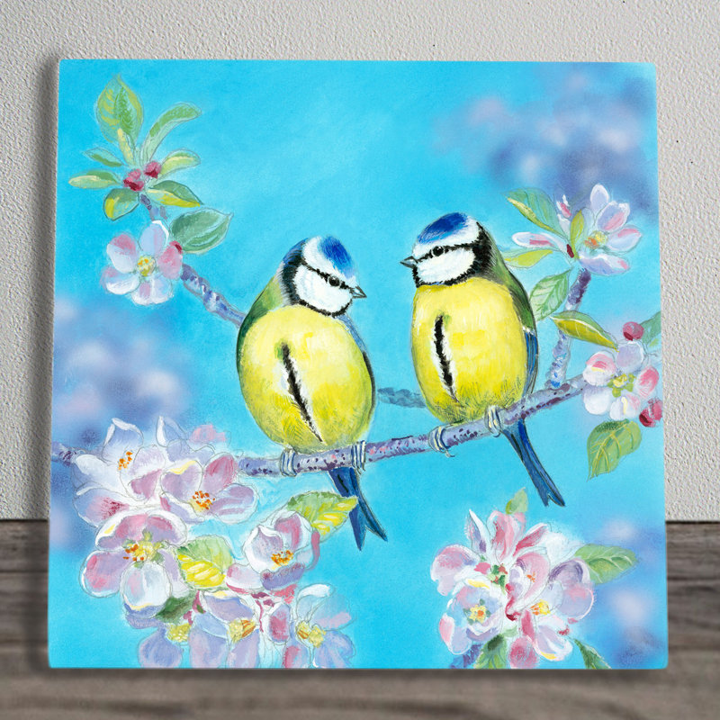 P.DALY Traditional Birds Ceramic / Porcelain Wall Decor