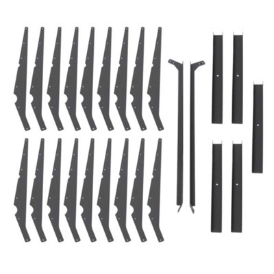 15-Foot Side-Entry Shed Snow Load Kit