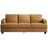89 Inch Corduroy Sofa Couch, 3 Seater Sofa With Square Arms For Living Room(set Of 2)-1158283073
