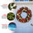30" Red and Gold Ornament Wreath