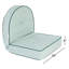 Rivie Indoor/Outdoor Throw Pillow-573704396