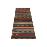 Vintage Kilim Rug In Polychromatic Stripes By Rug & Kilim