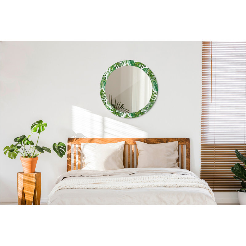 Huldar Glass Flat Wall Mirror