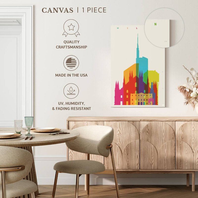 Nicci Vibrant Milan, 24" H x 16" W