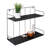 2 Piece Metal Floating Shelf