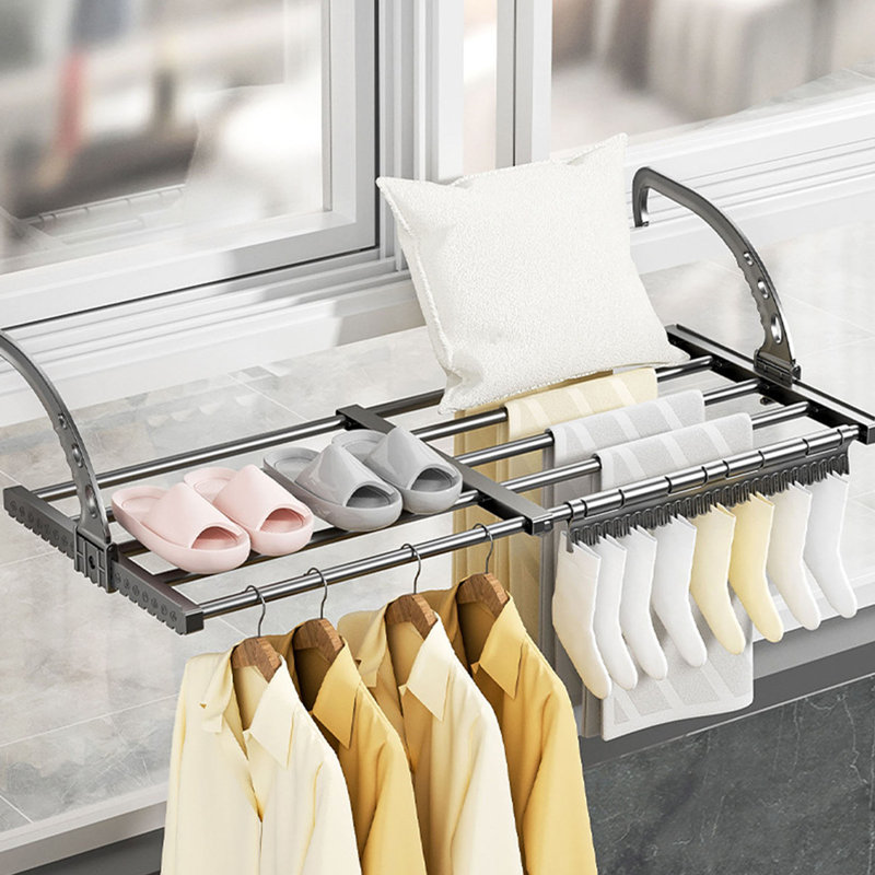 120cm Wall Mounted Clothes Rack