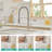 Purifier Kitchen Faucet Drinkinown Water Filter Kitchen Sink Faucets (Brushed Nickel)-117581130