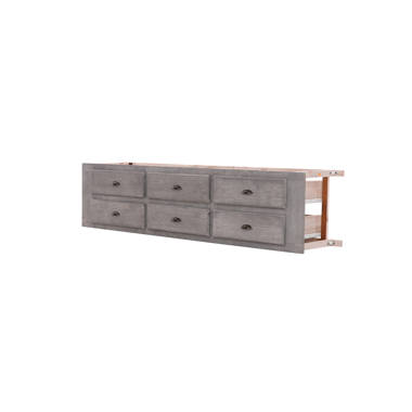 Beckford 6 Drawer Underbed Storage Unit Viv + Rae Color: Gray