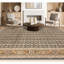 Hand Knotted Wool Oriental Area Rug in Navy And Red