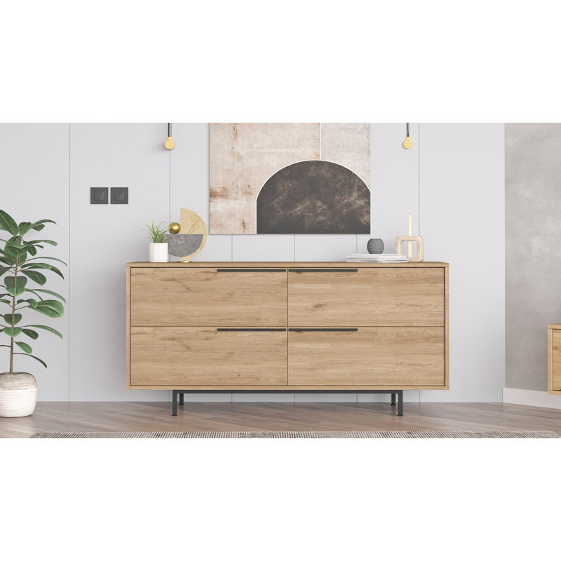 Locelso 74.3cm Sideboard, Walnut