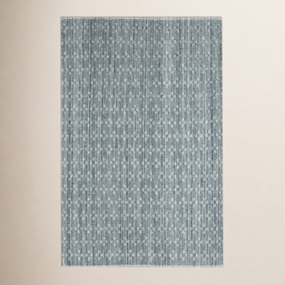Juno Hand Loomed Recycled P.E.T Blue Rug