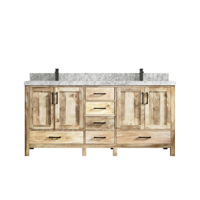 Ensemble de meuble-lavabo double 72 po Malibu