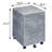 3-Drawer Rectangular File Cabinet