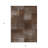 3' X 5' Brown And Ivory Abstract Washable Indoor Outdoor Area Rug