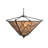 22"Sq Blossoming Branches Inverted Pendant