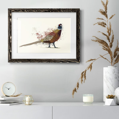Pheasant Splash 2 - reproduction de cadre photo simple