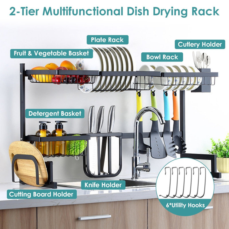 Wall Stainless Steel Spice Rack