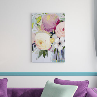 «Georgia Bouquet I», peinture sur toile