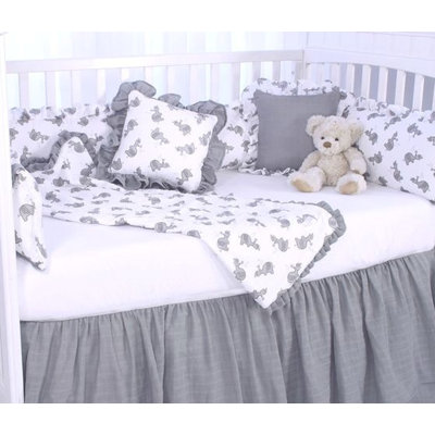 Elephant Tales 3 - Piece Crib Bedding Set