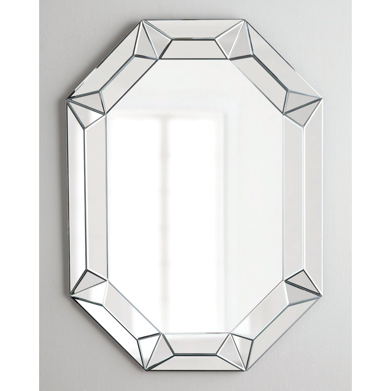 Miroir décoratif en biseau à travail ouvert Melra