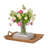 La Jolla Rattan Decorative Serving Tray with Ear Handles, Ottoman Tray-99884488