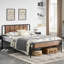 Ensemble de chambre avec lit plateforme 3 pièces Kempst-1520636636-1520636611
