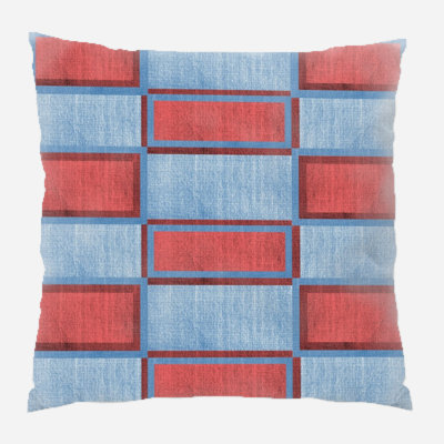 Denim Throw Pillow