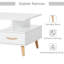 Four Leg Coffee Table with Storage