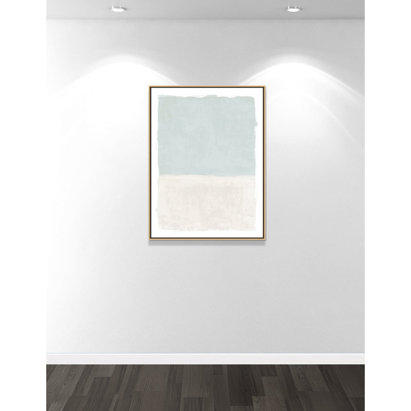 Ocean Tides I Print by Natalie Carpentieri, 31.5'' W x 41.5'' H, Natural Floater
