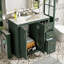 Ensemble de meuble-lavabo 36 po avec lavabo en céramique, armoire de rangement en bois massif, ensemble de meuble-lavabo autoportant avec 3 tiroirs et portes à fermeture douce-1735350737