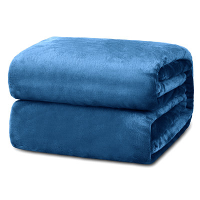 Microfiber Fleece Blanket - Warm Fuzzy, Bed/Throw Blanket