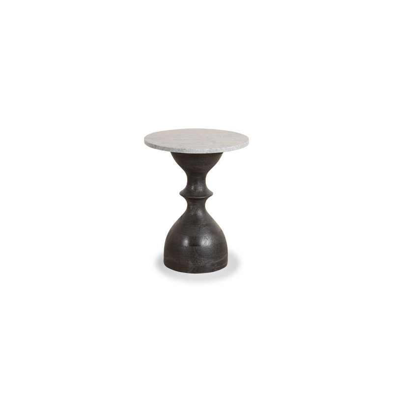 Palm Desert Marble End Table
